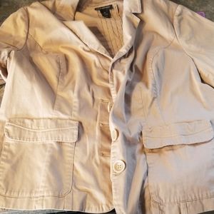 Lane Bryant Khaki Blazer